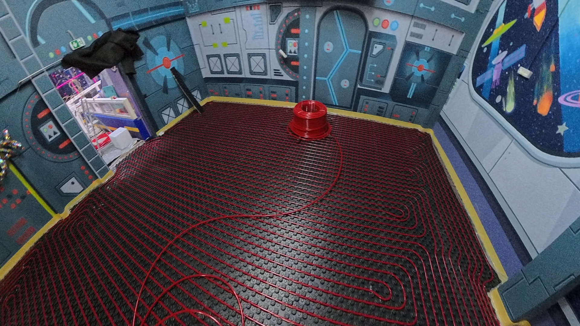 Încălzire în pardoseală - vedere generală